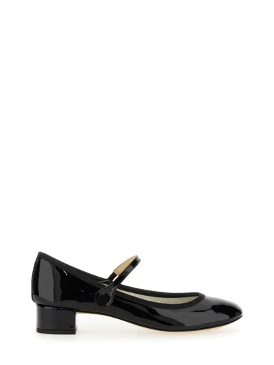 Repetto Pump Mary Jane Rose In Black