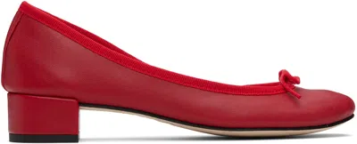 Repetto Red Camille Heels