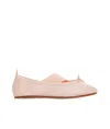 Repetto Gianna Leather Ballerina Shoes In Nude