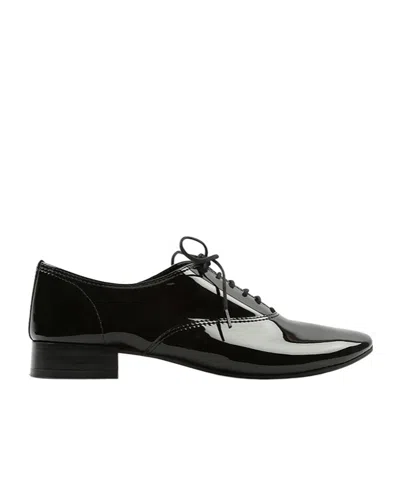 Repetto Round-headed Business Dress Shoes In Black