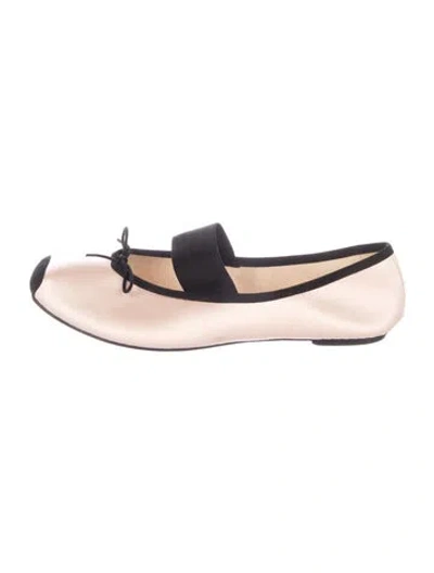 Pre-owned Repetto Satin Ballet Flats In Pink