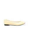 Repetto Cendrillon Ballerina Flats In Yellow