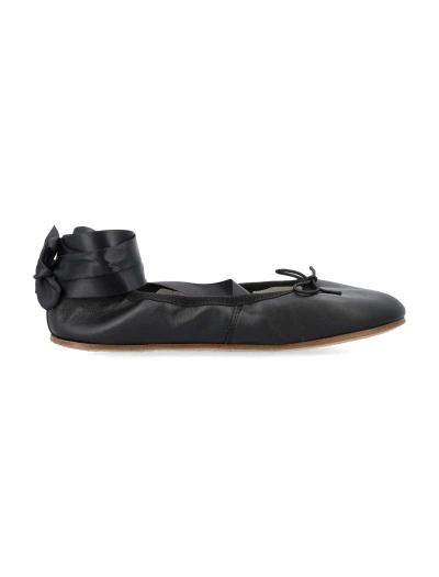 Repetto Sophia Ballerina Shoes In Noir
