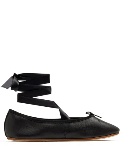 Repetto Sophia Ballerina Flats In Black