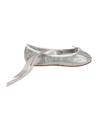 Repetto Sophia Ballerinas In Silver