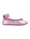 Repetto Sophia Ballet Flats With Satin Ribbons In Pink