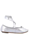 Repetto Sophia Ballet Flats In Silver
