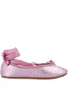 Repetto Sophia Ballet Flats With Satin Ribbons In Multicolor