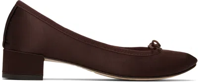 Repetto Ssense Exclusive Brown Camille Heels