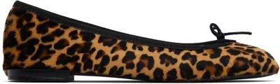 Repetto Ssense Exclusive Brown Cendrillon Ballerina Flats