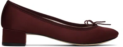 Repetto Ssense Exclusive Burgundy Camille Heels