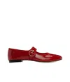 Repetto Georgia Mary Janes In Red