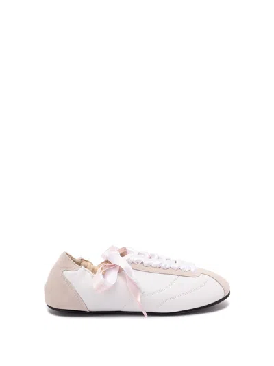 Repetto `tennis Silk` Ballerinas In Multi