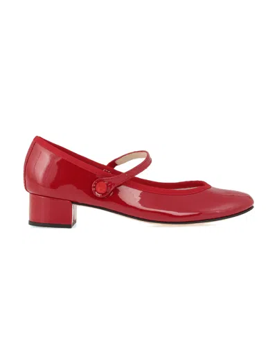 REPETTO THICK-HEELED BALLET SHOES