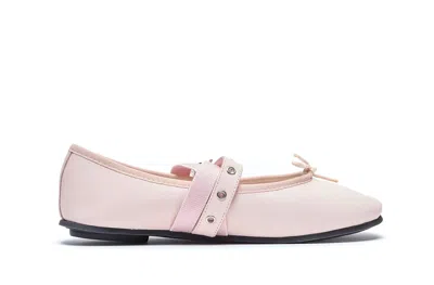 Repetto Twist Mary Jane Ballets In Pink