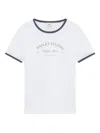Repetto Two-tone Crew-neck T-shirt In White