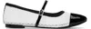 Repetto Patent-toecap Ballet Flats In Black