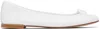 Repetto White Cendrillon Ballerina Flats