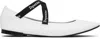 Repetto White Joana Mary Jane Ballerina Flats