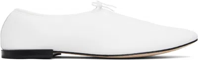 Repetto White Lucien Ballet Loafers