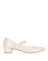 Repetto Woman Pumps Blush Size 12 Calfskin In Pink