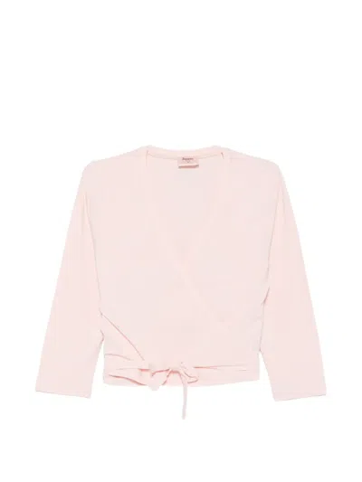 Repetto Wrap-style Tie-fastening Top In Pink