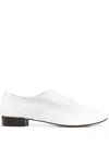 Repetto White Zizi Oxfords In White