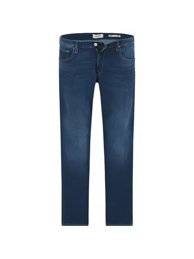 Replay Aideen Straight-leg Jeans In Blue