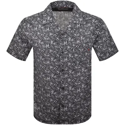 Replay All Over Print Shirt Blue