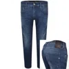 Replay Anbass Hyperflex Jeans Blue In Blue