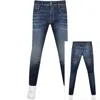 REPLAY REPLAY ANBASS HYPERFLEX JEANS MID WASH BLUE