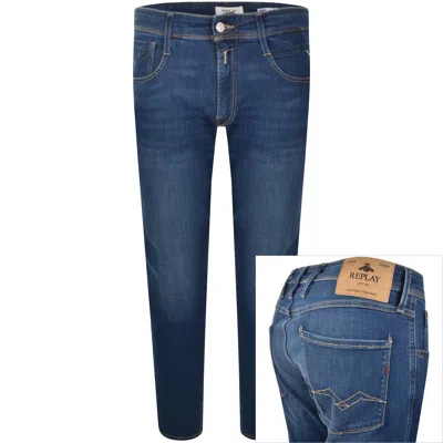 Replay Anbass Jeans Blue