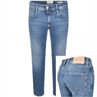 Replay Anbass Slim Fit Jeans Blue