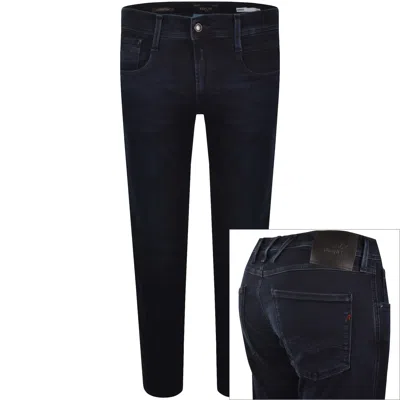 Replay Anbass Slim Fit Jeans Dark Wash Blue