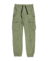 Replay & Sons Toddler Boy Pants Military Green Size 6 Cotton, Elastane In Gray