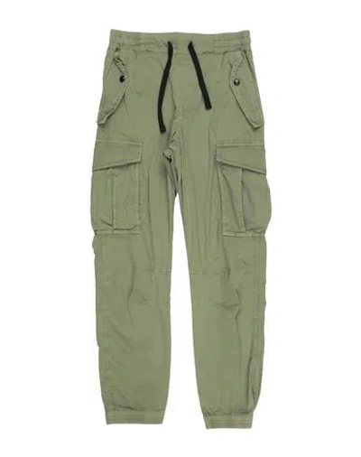 Replay & Sons Babies'  Toddler Boy Pants Military Green Size 6 Cotton, Elastane In Gray