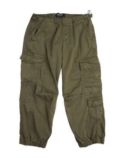Replay & Sons Babies'  Toddler Boy Pants Military Green Size 6 Lyocell, Cotton, Elastane