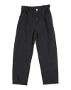 Replay & Sons Toddler Girl Pants Charcoal Size 6 Cotton, Lyocell In Grey