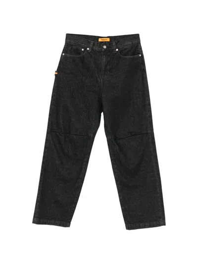 Replay Belt-loops Panelled Jeans In Multi