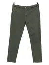 Replay Benni Hyperflex X-l. I.t. E. Stretch-cotton Chinos In Green