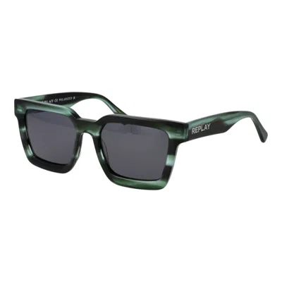 Replay Bicolor Acetate Sunglasses
