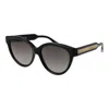 Replay Black Plastic Sunglasses In Black