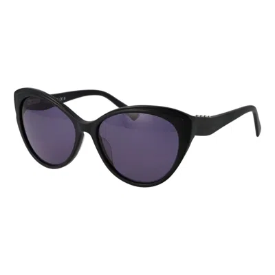 REPLAY BLACK PLASTIC SUNGLASSES