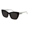 Replay Black Plastic Sunglasses In Multi