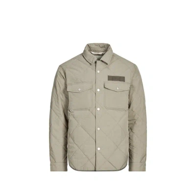 Replay Blouson Matelassé In Gray