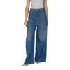 Replay Blue Cotton Bootcut Jean In Blue
