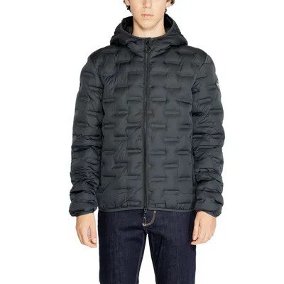Replay Blue Polyester Jackets & Men's Coat