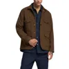 Replay Brown Polyester Coat In Brown