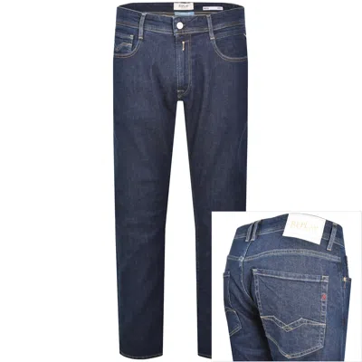 Replay Comfort Fit Rocco Jeans Dark Wash Blue