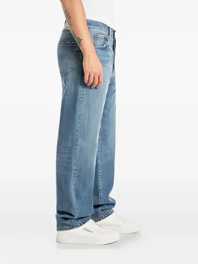 Replay Cotton Jeans In Blue